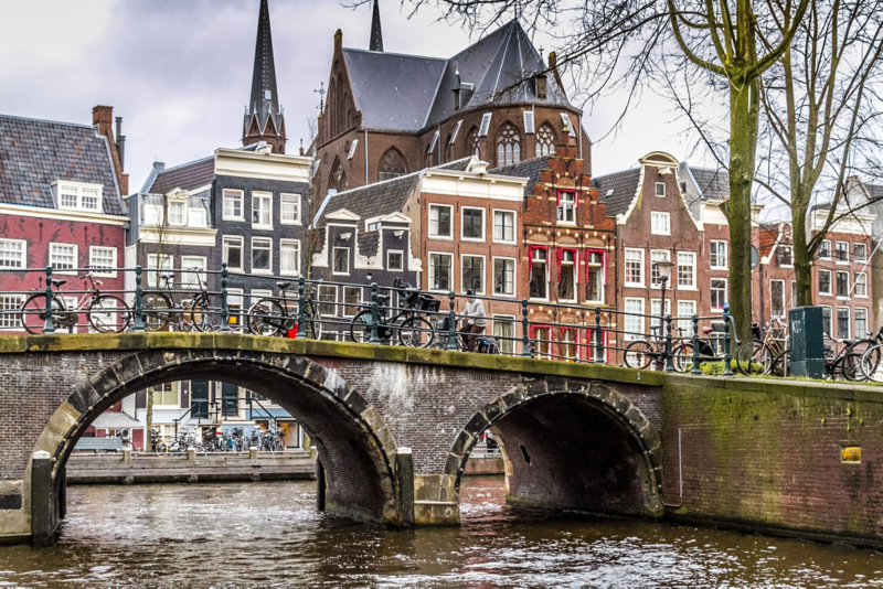 Canal in Amsterdam