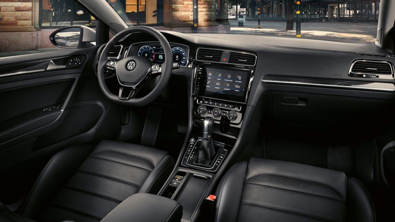 interni Golf 7 2017 infotainment cockpit