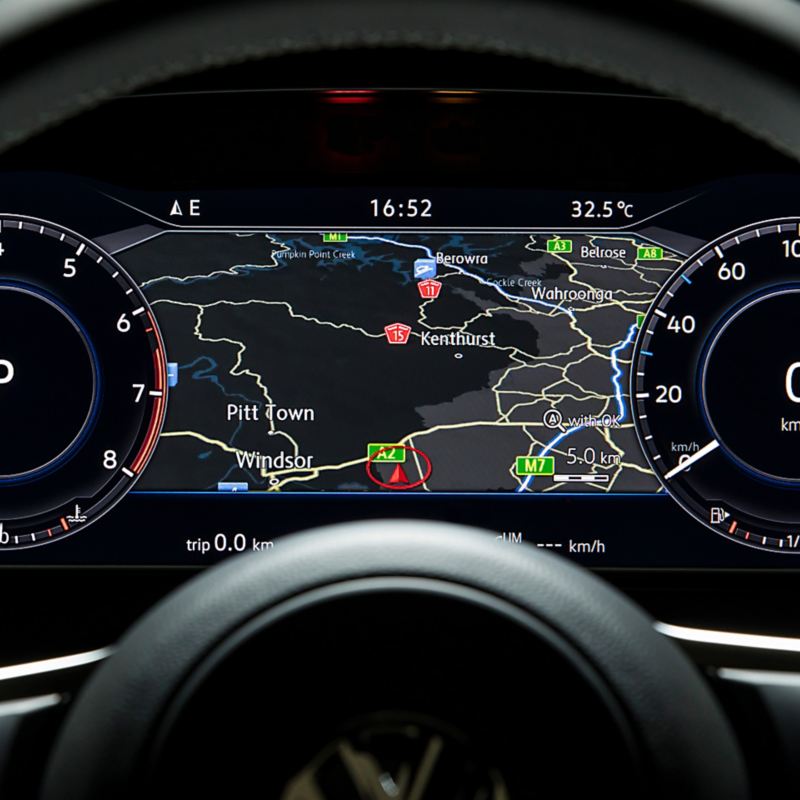Active Info Display Technology Volkswagen Australia