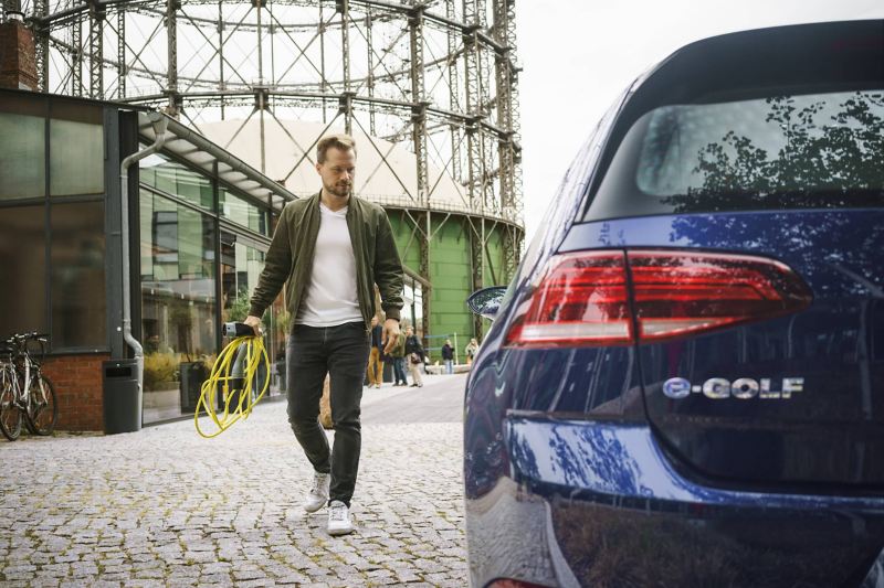 Volkswagen e-Golf in urban use
