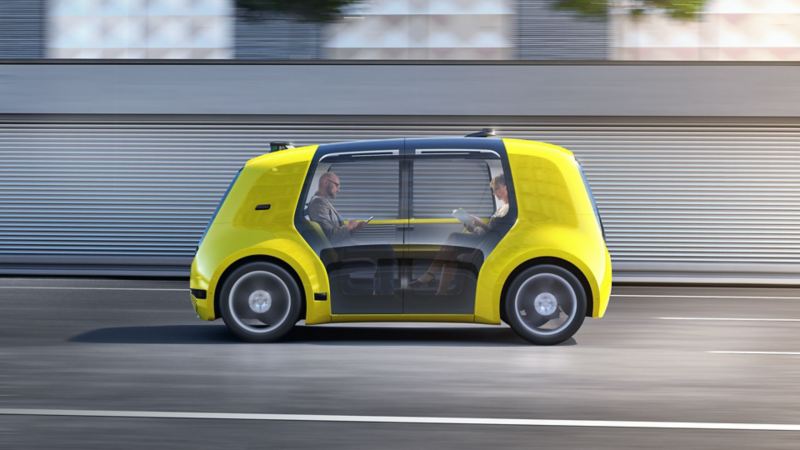 Autonomous driving in a concept car