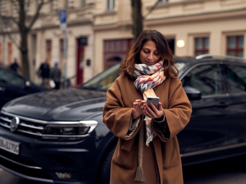 Sterowanie samochodem Volkswagen przy użyciu aplikacji