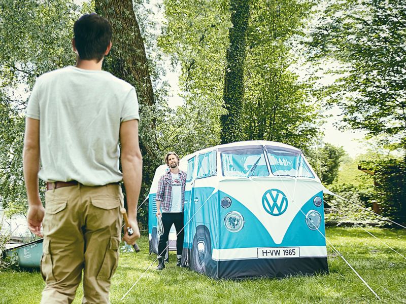 Volkswagen camper tent