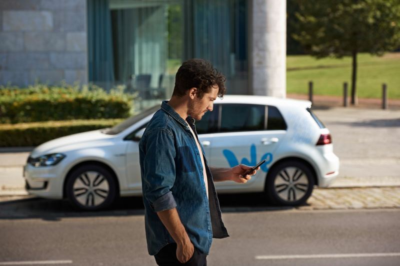 Car sharing with We Share from Volkswagen