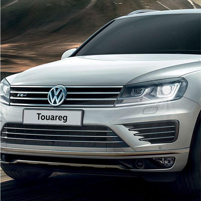 Take a long route in the new touareg