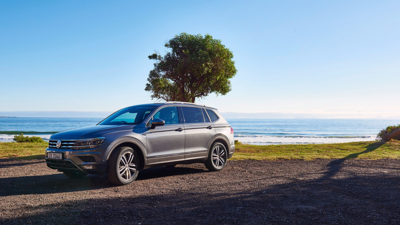 Tiguan Allspace by the sea