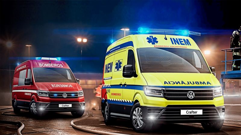 Veículos de emergência da Volkswagen Veículos Comerciais