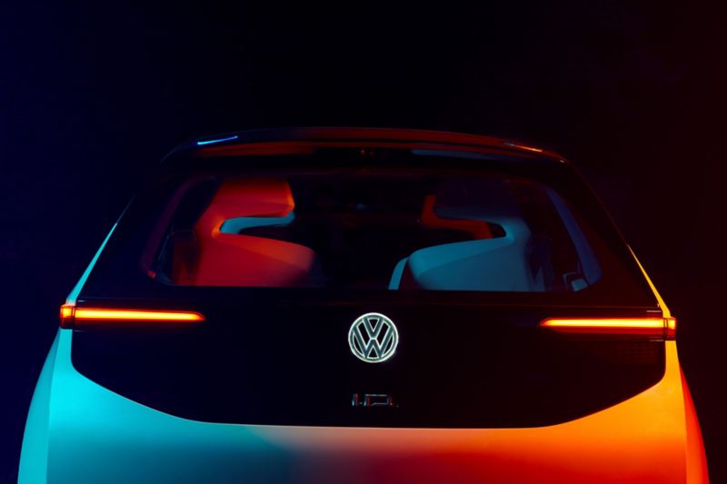 Rear lights of the ID. concept car.