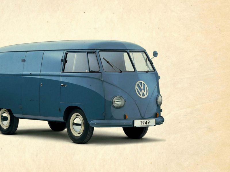 Klassiska folkabussen VW Transporter T1 1949