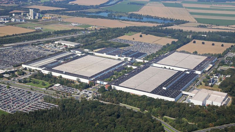 Bird’s-eye view of the Salzgitter factory