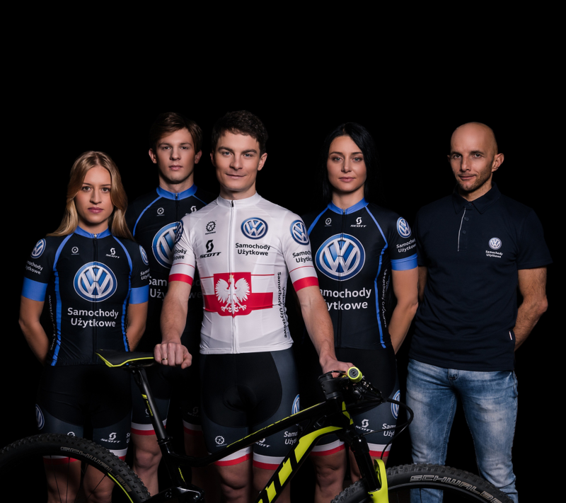 Zawodnicy MTB Team w pełnym składzie