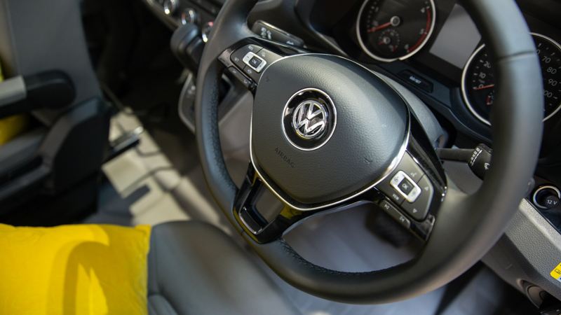 Grand California 680 steering wheel