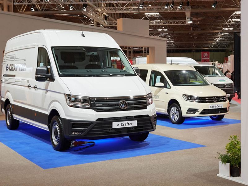 Commercial Vehicle show 2019 - showcasing e Crafter 