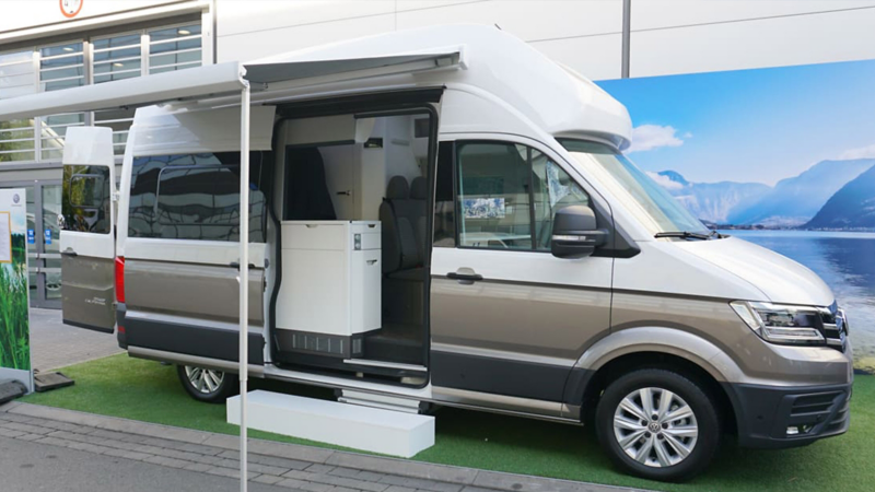 Grand California motorhome prototype on show