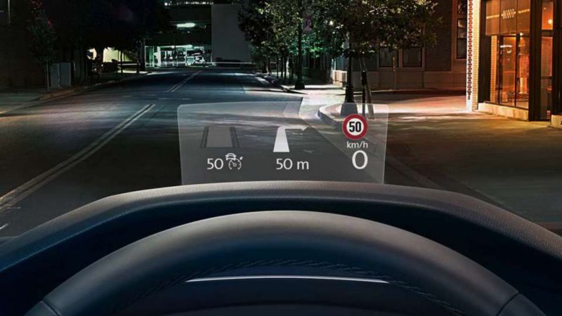 Affichage tête haute