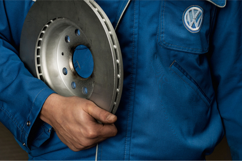 servicing technician in VW Van Centre