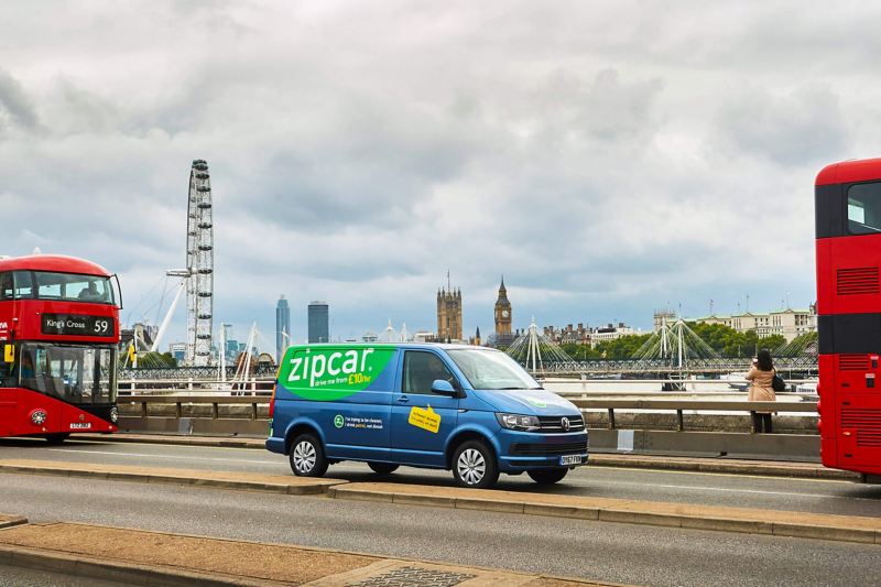 Zipvan VW Transporter van in London