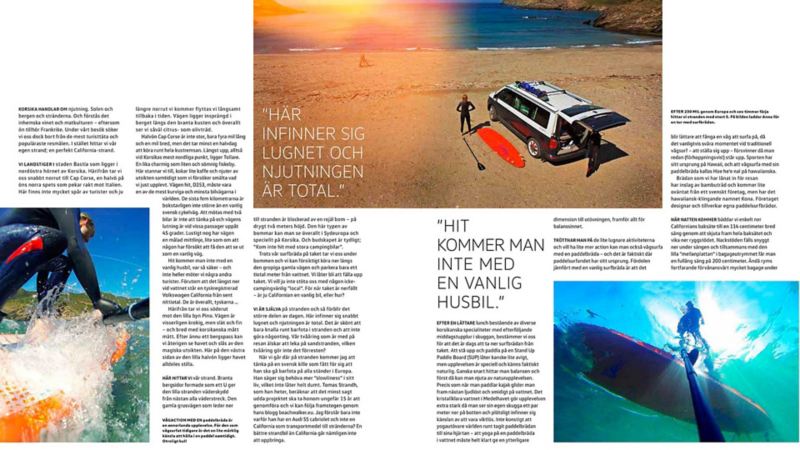 California möter Korsika - Transportmagasinet uppslag