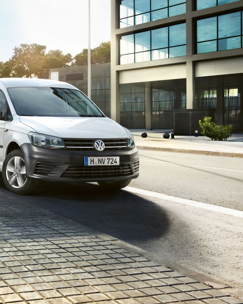 Caddy Van Blanc Volkswagen Utilitaiires