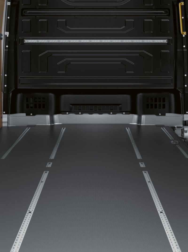 VW e-Crafter lätt lastbil elbil lastutrymme