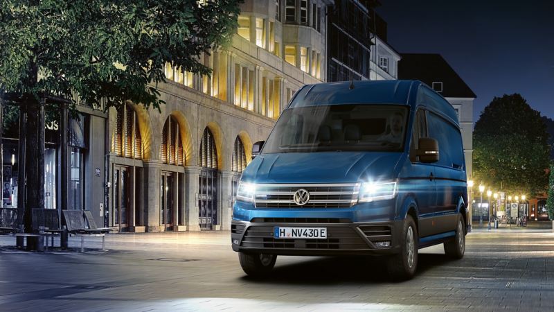 Volkswagen e-Crafter Furgon.