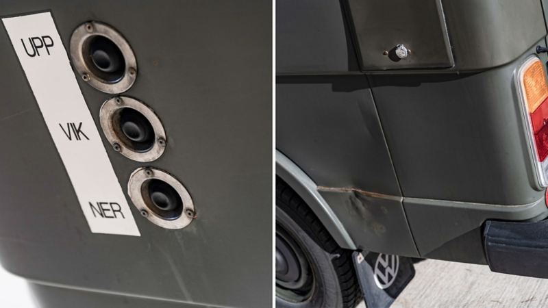 Detaljer, VW LT31