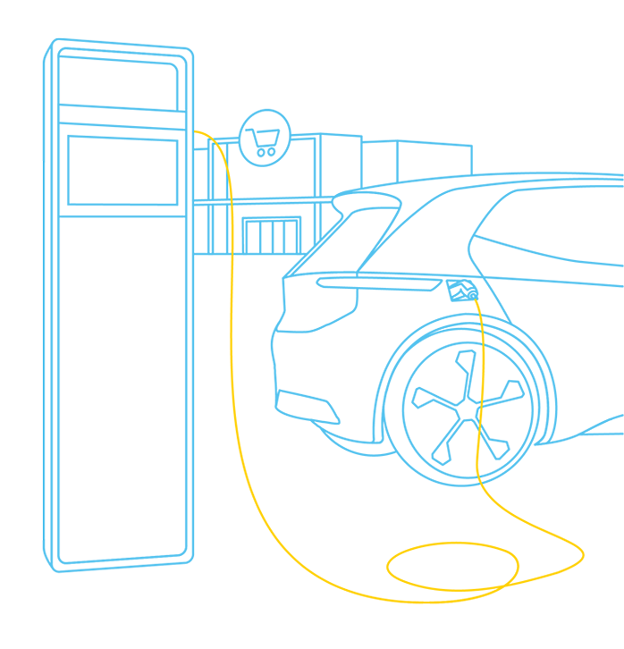 Where can I charge my electric car? Everywhere.
