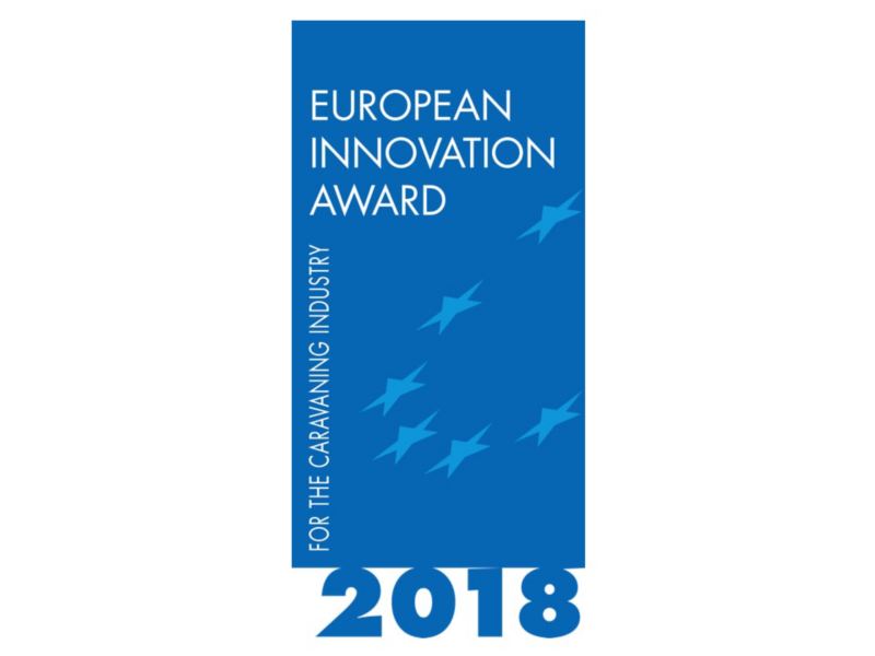 Das Logo des European Innovation Award 2018.