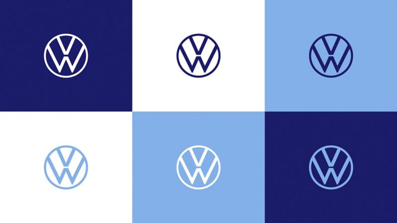 New Volkswagen logo