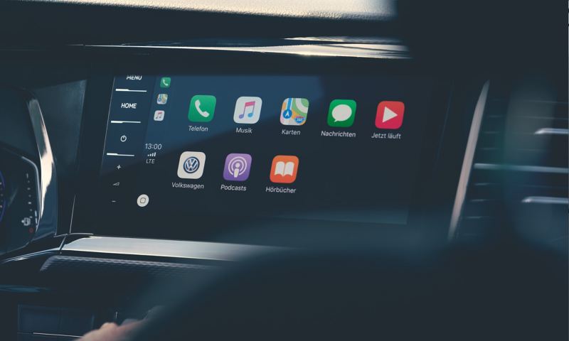 An entertainment system in the dashboard of your vehicle.