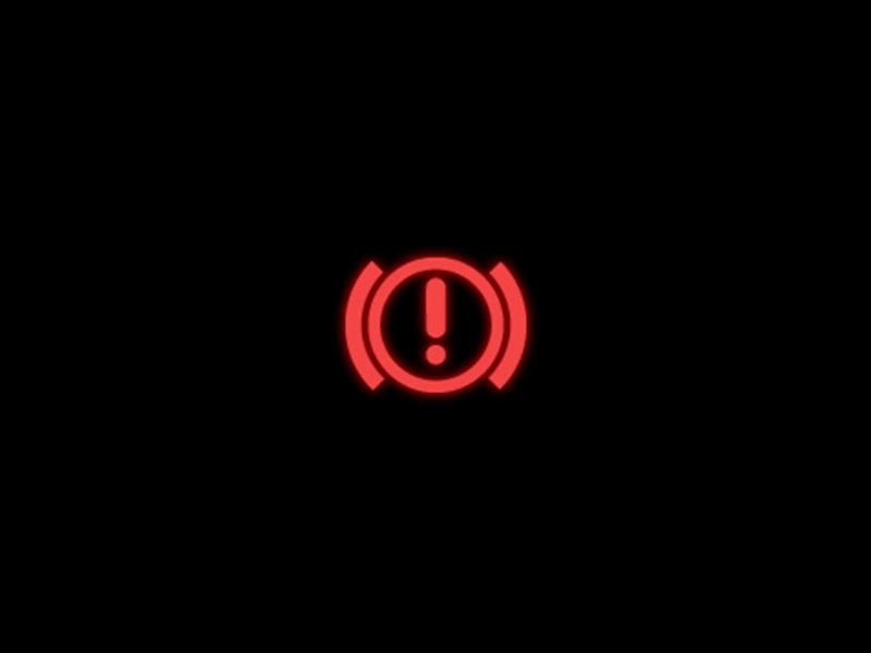 Brake System Warning Light Red Volkswagen Uk