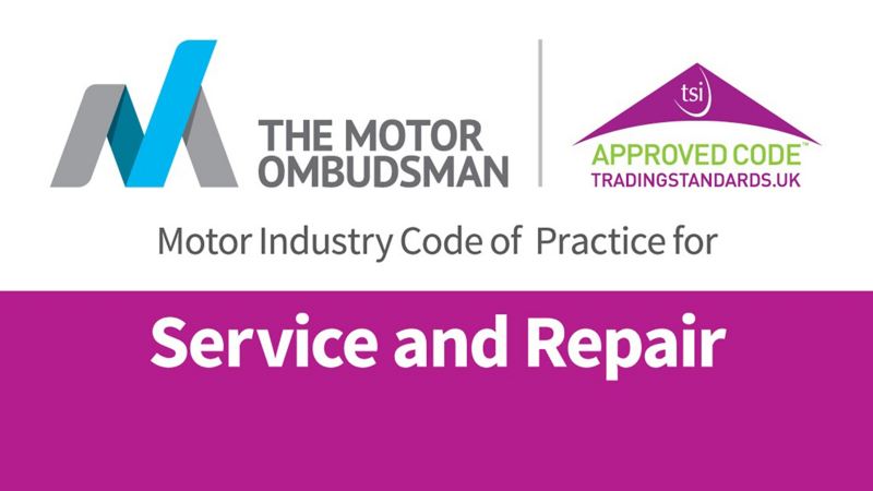 Service and repair motor industry code of practice