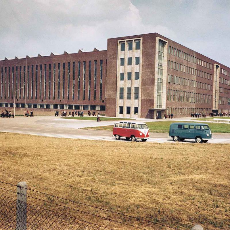 Volkswagenfabrik i Stöcken utanför Hannover.