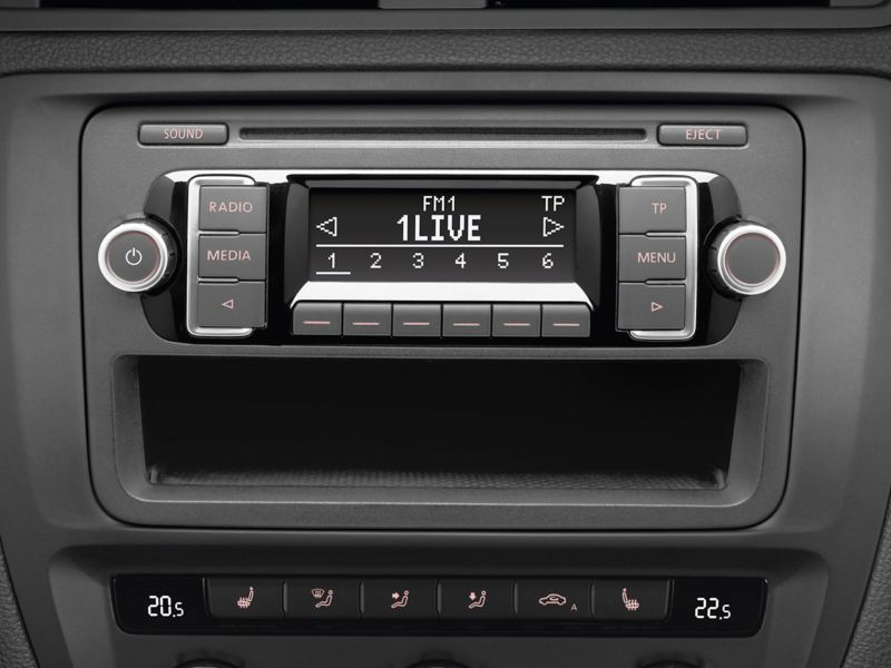 CD player VW Polo DAB radio digital radio with stereo code VW RCD 310 DAB