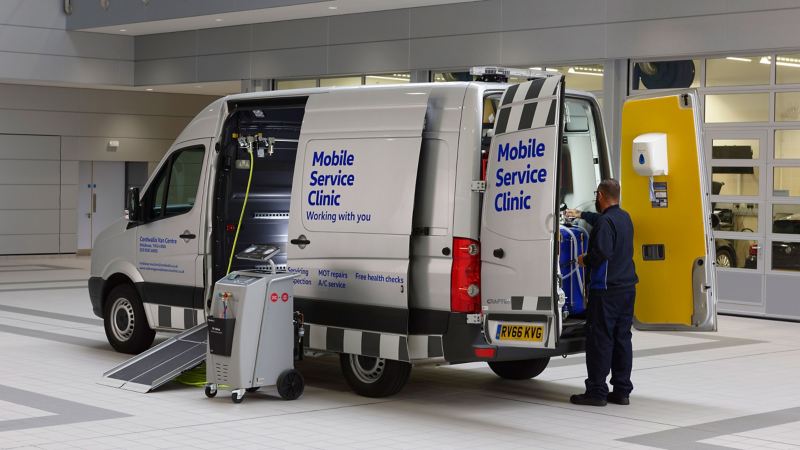 Volkswagen mobile servicing