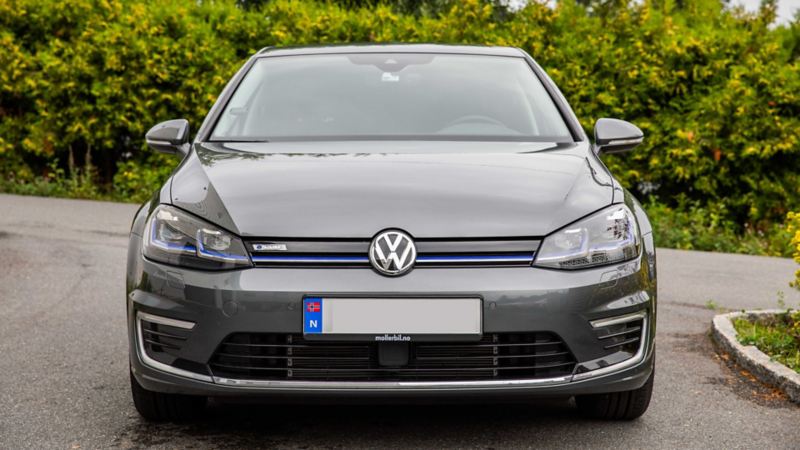Volkswagen e-Golf elbil med lakkbeskyttelse