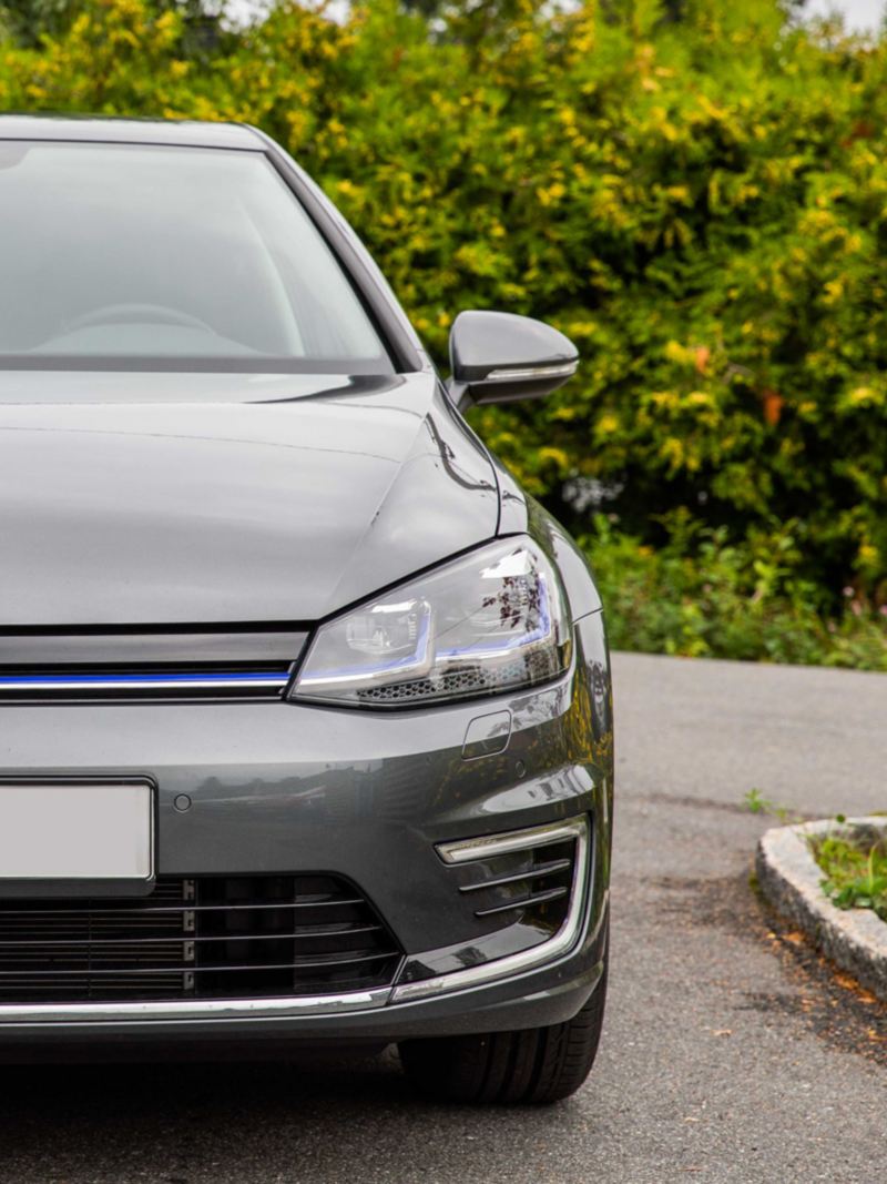 Volkswagen e-Golf elbil med lakkbeskyttelse
