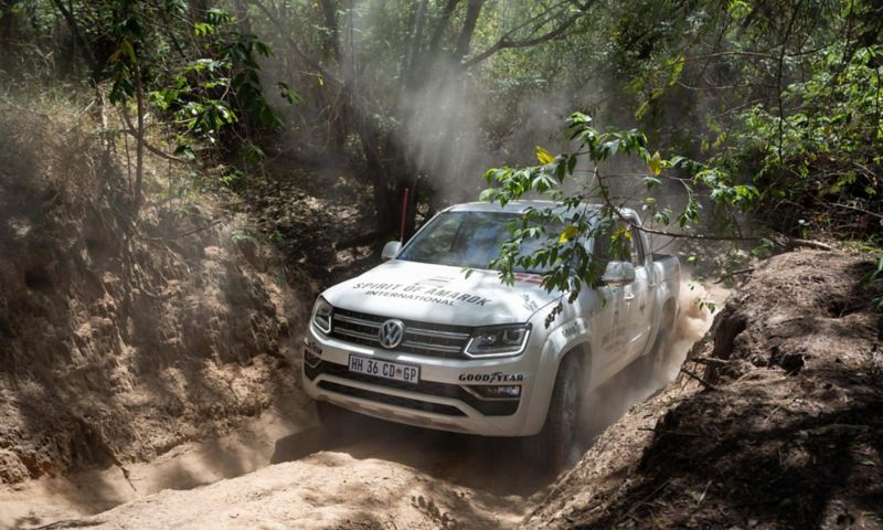 Volkswagen Amarok i sitt rätta element - offroad på tävling i Sydafrika!