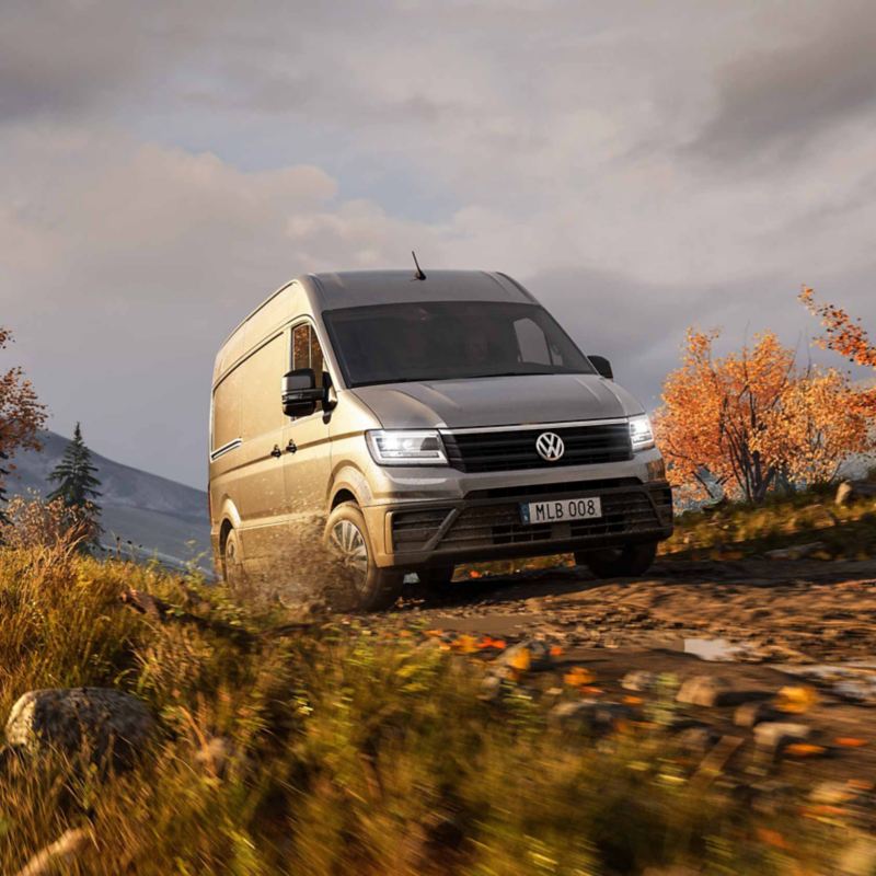 Volkswagen Crafter på höstväg