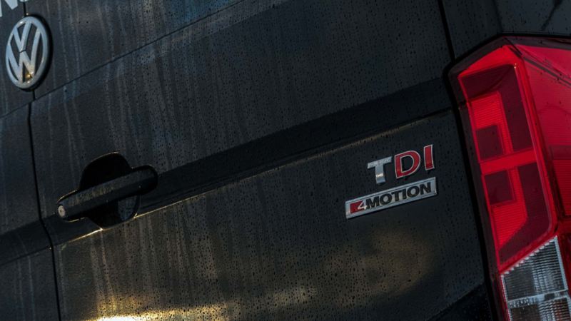 Volkswagen Crafter TDI 4MOTION emblem