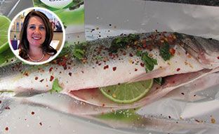 Marianne Weekes's Sea Bass recipe
