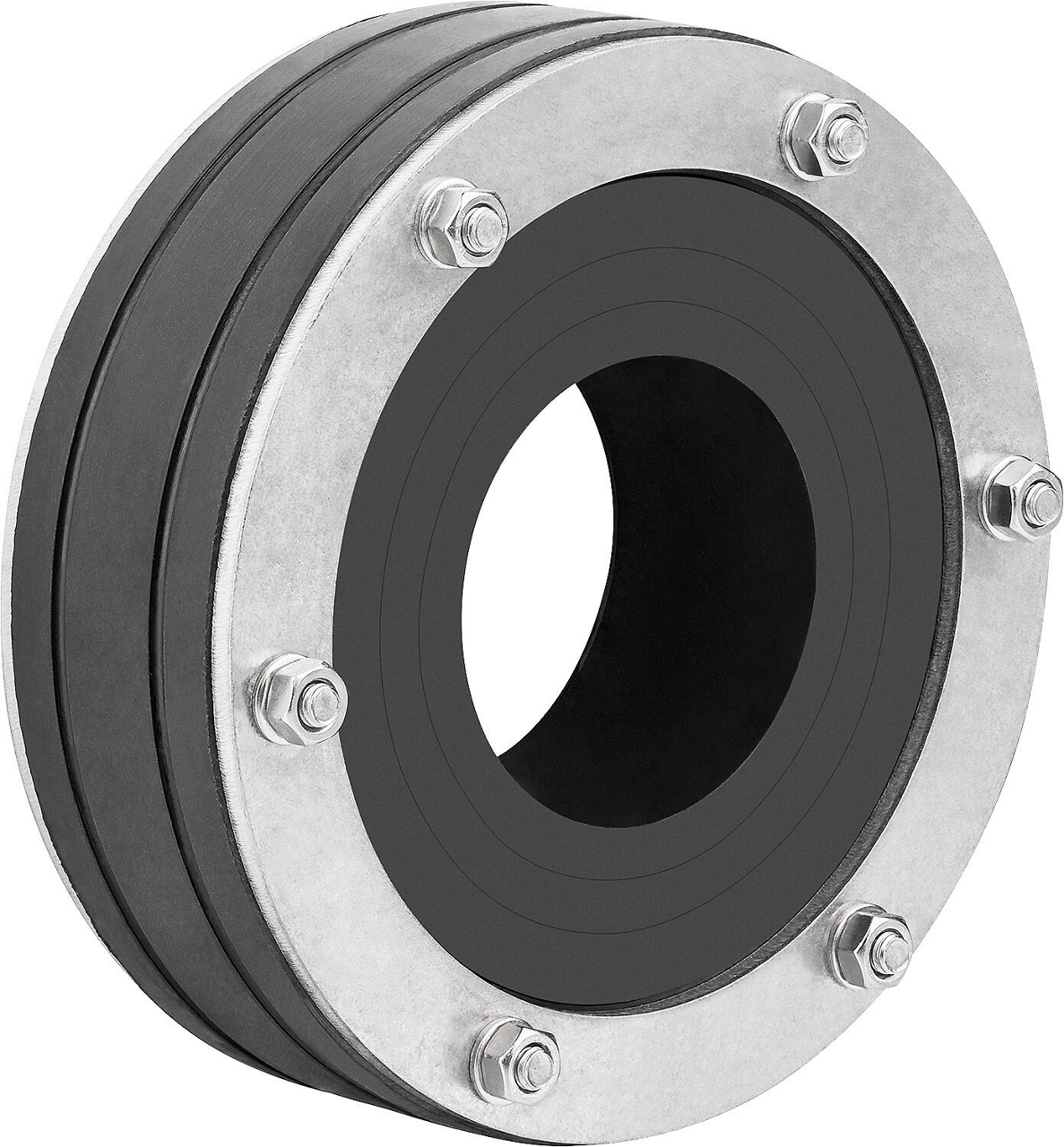 WITTKOWARE 100mm Mauerdurchführung (Ringraumdichtung), geteilt, für bis