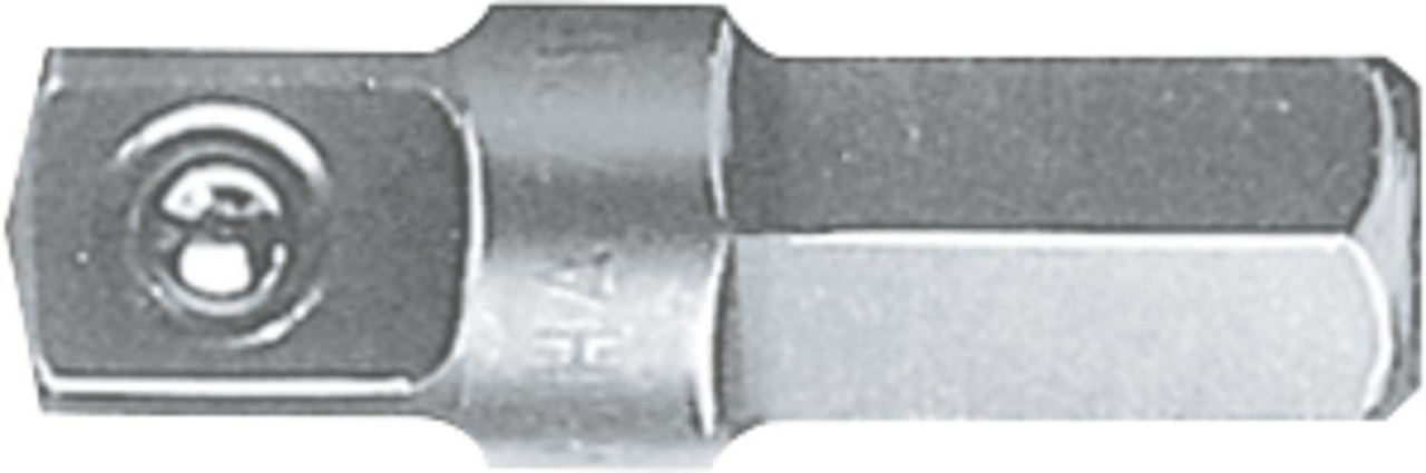 WERA Werkzeugschaft 870/4 – 1/4 Zoll Vierkant, Länge 50 Mm | Adapter Für Bits Und Steckschlüssel