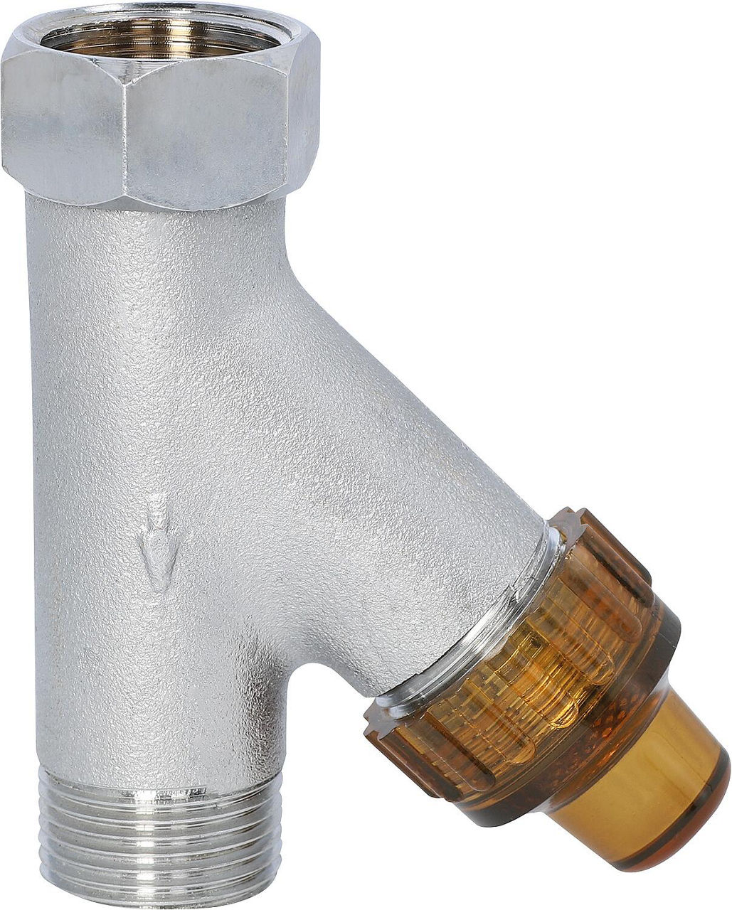 KNM Trade Schrägfilter 3/4'' Messing Y-Filter Trinkwasser Heizung | Edelstahlfilter 0,8 mm, vertikal/horizontal, 10 bar, 120 °C KNM Trade Schrägfilter 3/4'' Messing Y-Filter Trinkwasser Heizung | Edelstahlfilter 0,8 mm, vertikal/horizontal, 10 bar, 120 °C