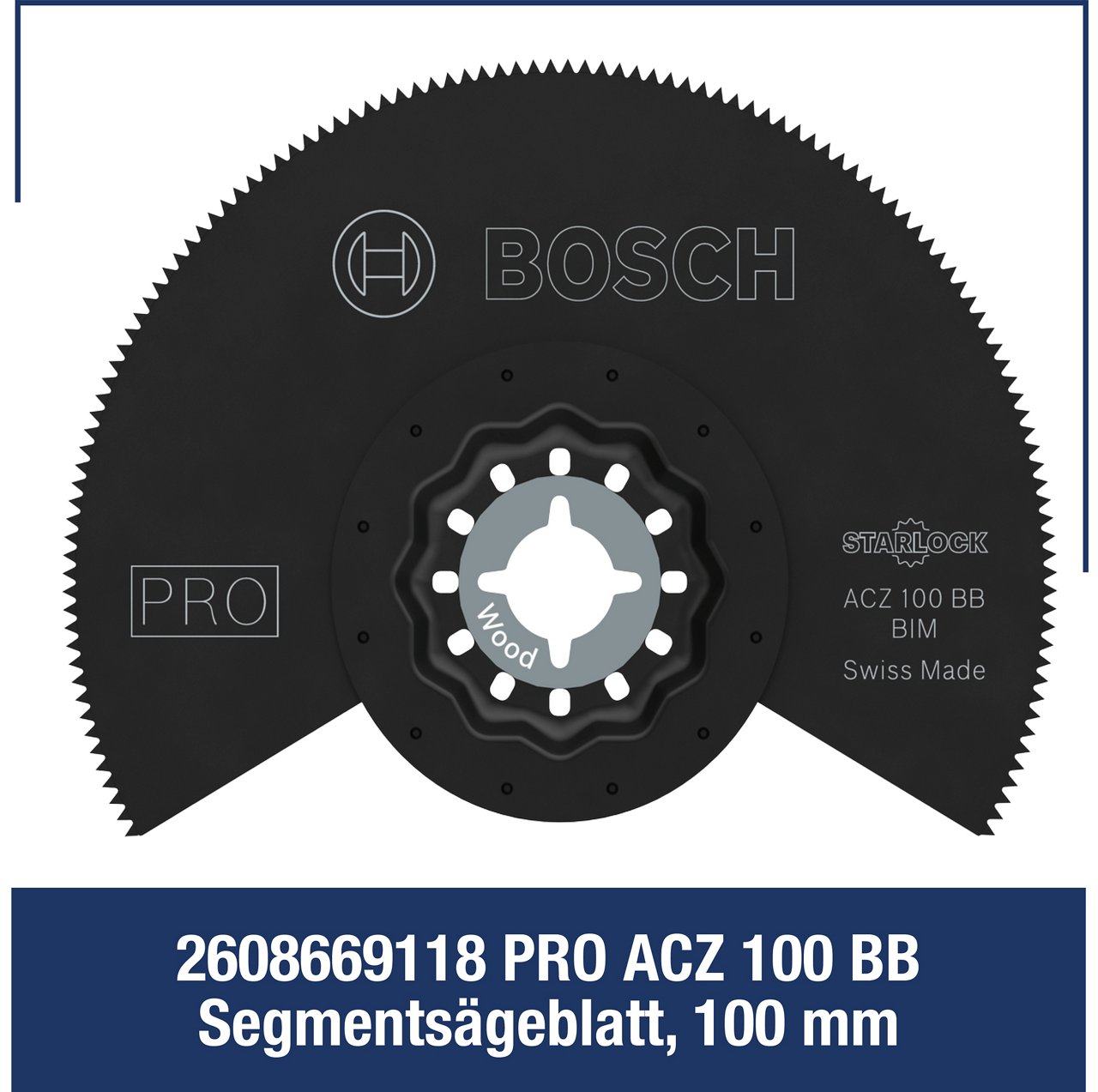 Pro Acz 100 BB Segmentsägeblatt, 100 mm