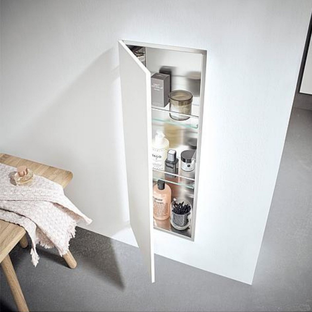 Module de toilette emco asis pure caché