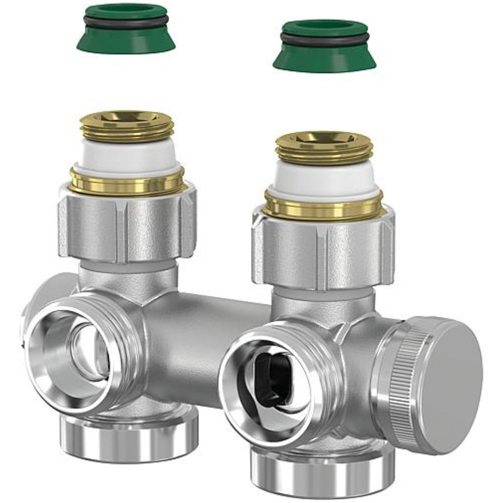 Bloc de robinetterie Simplex Universal avec vidange