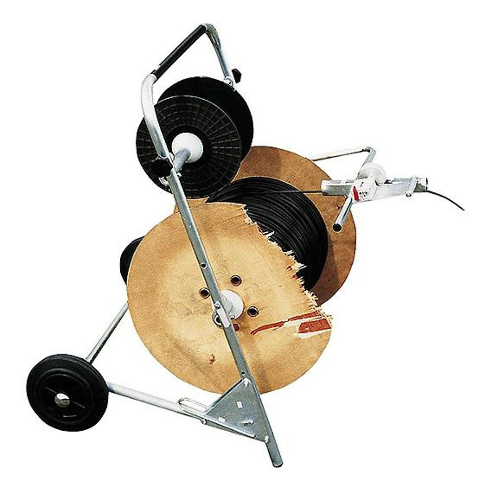Kabeltrommelabspuler mit Längenmessgerät