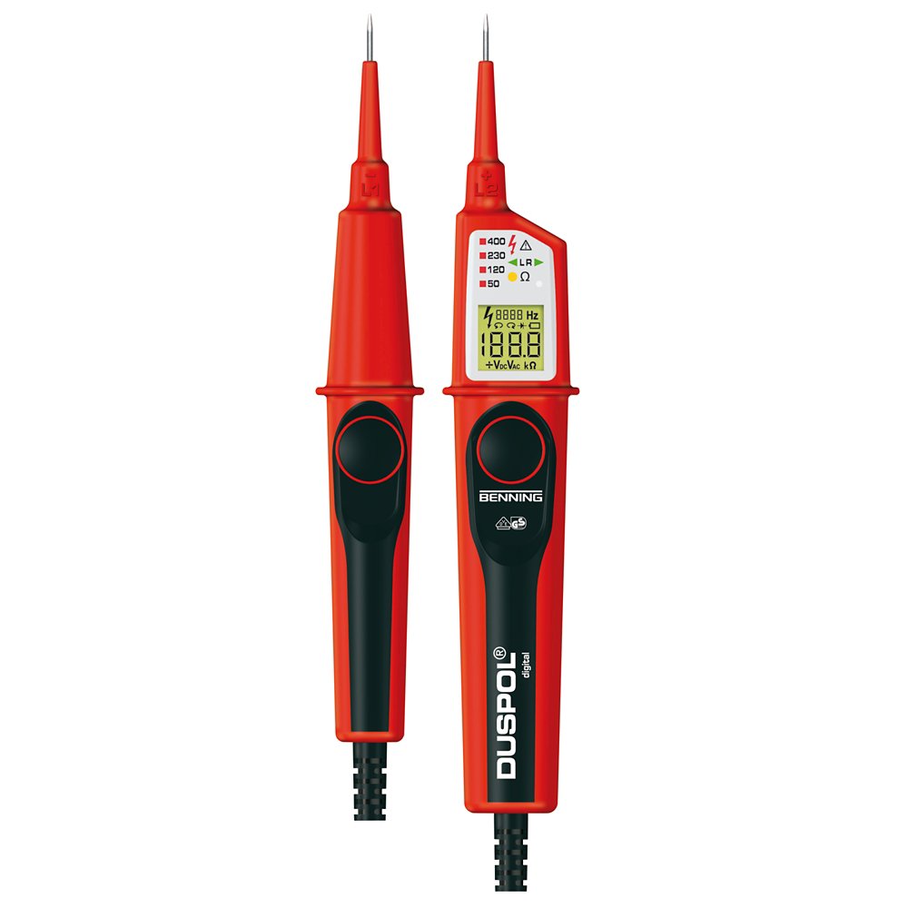 BENNING Digitaler Spannungsprüfer DUSPOL digital TRUE RMS