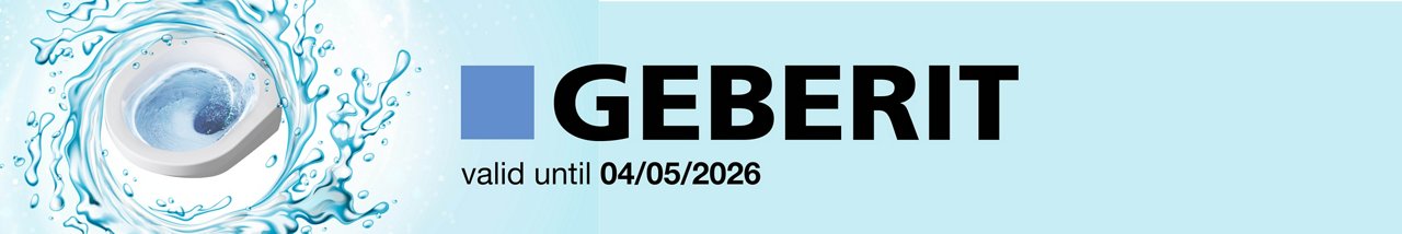 Geberit Promotion valid until 04/05/2026